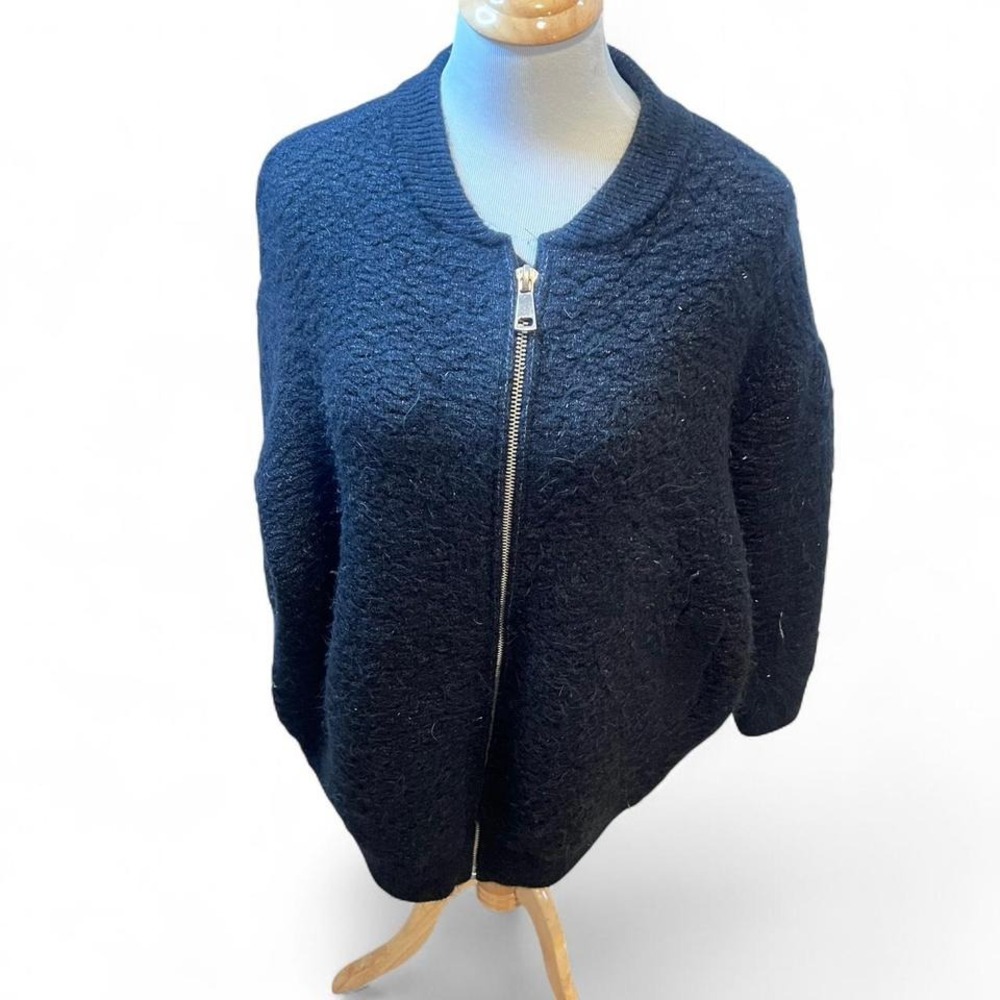 Navy blue zip-up  very good condition